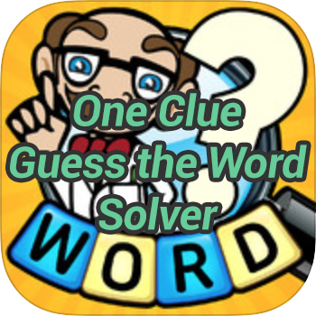 One Clue Guess the Word Solver