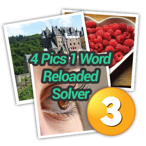 4 Pics 1 Word Reloaded Solver